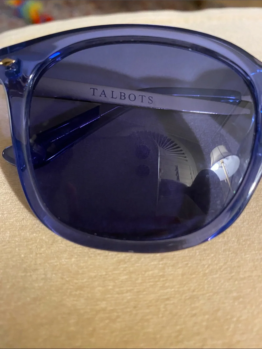 Talbots Blue Sunglasses with Red Case - Picture 6 of 11